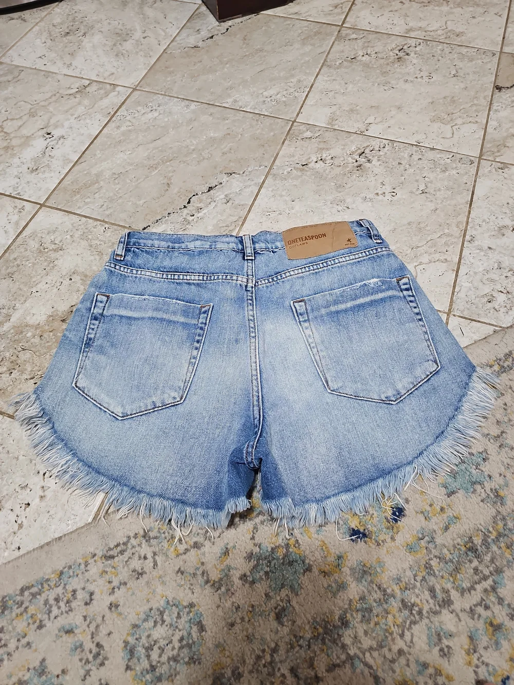 Oneteaspoon High Waist Denim Shorts Size 26